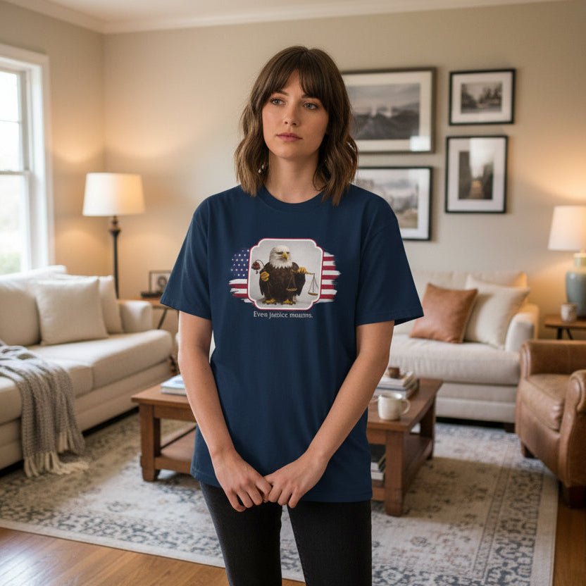 Even Justice Mourns – Political Parody T-Shirt - Clothing, Unisex, T-Shirts - EpiAl's Shop