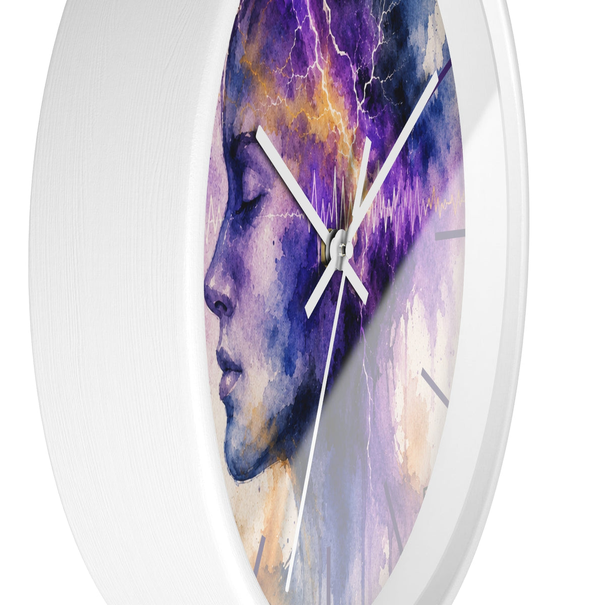 Every Second Matters Epilepsy Awareness Clock - Decor, Clocks, Wall - EpiAl's Shop