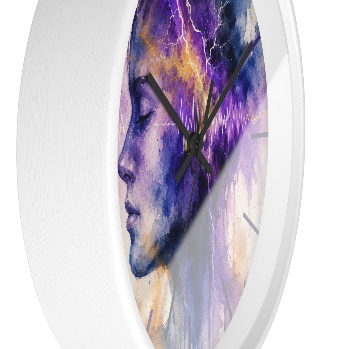 Every Second Matters Epilepsy Awareness Clock - Decor, Clocks, Wall - EpiAl's Shop