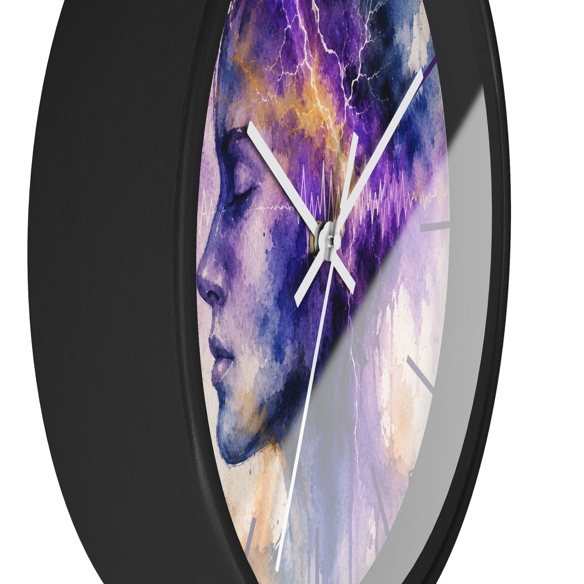 Every Second Matters Epilepsy Awareness Clock - Decor, Clocks, Wall - EpiAl's Shop