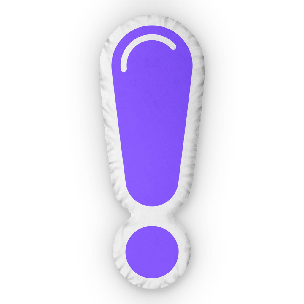 Exclamation Pillow — Say It Without Saying It - Decor, Pillows, Shaped - EpiAl's Shop