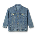 Executive Cat Lady Denim Jacket | Oversized Cat Lover Jean Jacket - Clothing, Women, Jackets - EpiAl's Shop