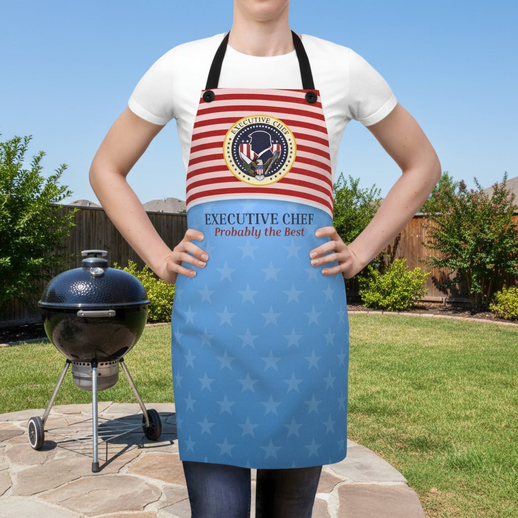 Executive Chef: Probably the Best — Political Parody Apron - Cooking Accessories, Aprons - EpiAl's Shop