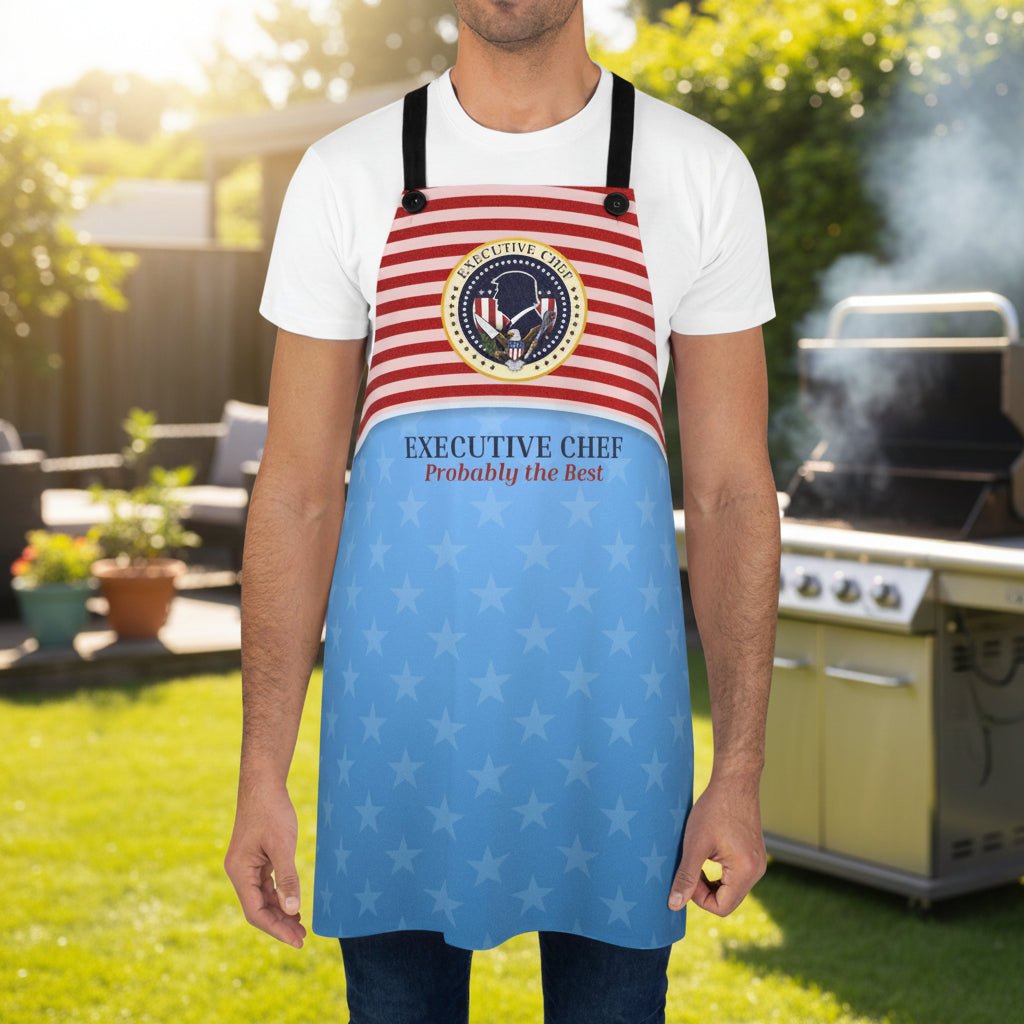 Executive Chef: Probably the Best — Political Parody Apron - Cooking Accessories, Aprons - EpiAl's Shop