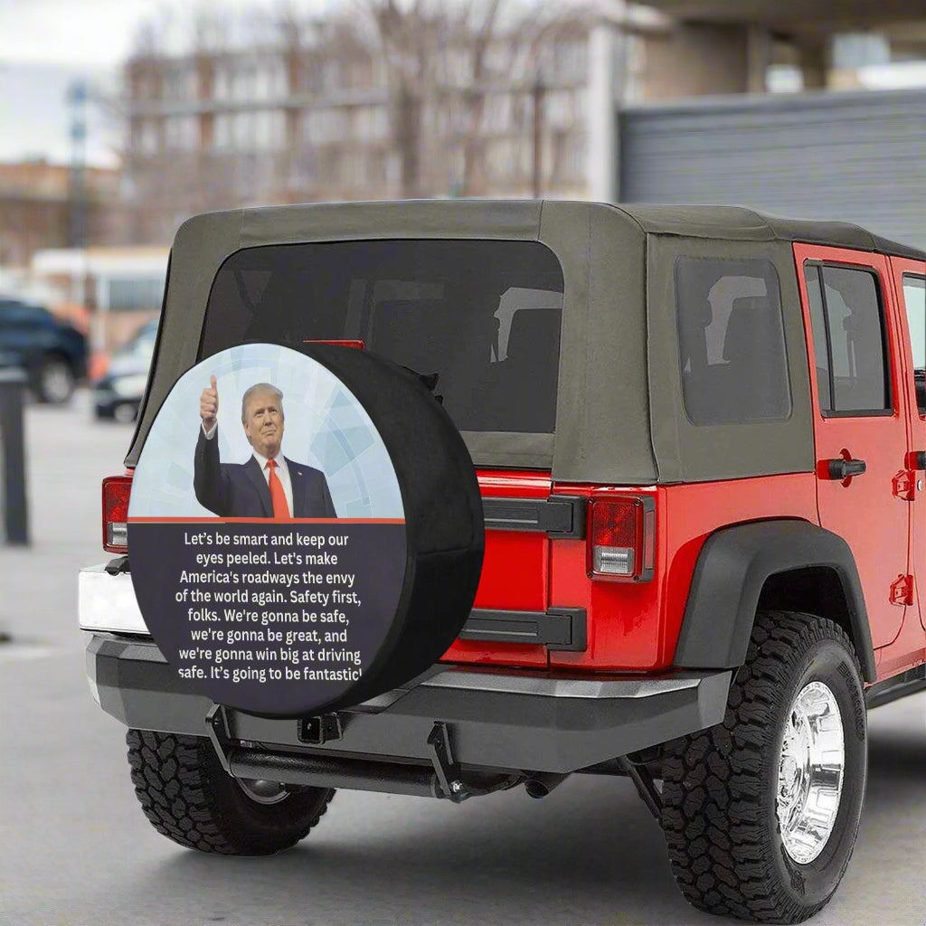 Trump Safe Spare Tire Cover (Large)(17")