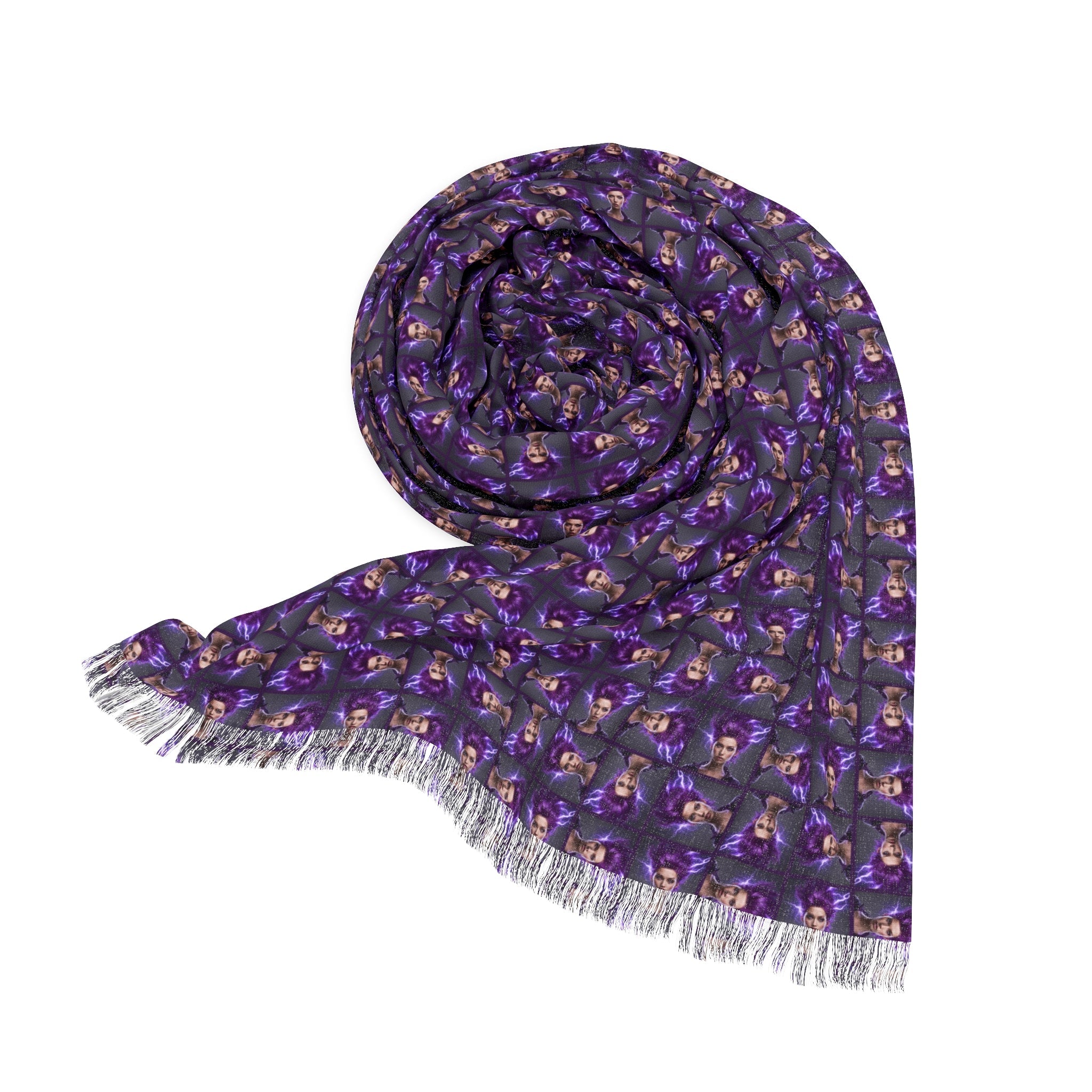Face of Epilepsy Light Scarf - Clothing, Scarves - EpiAl's Shop