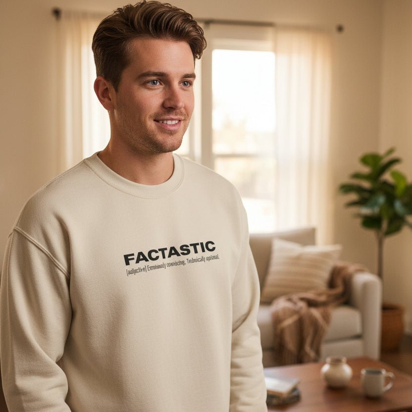 Factastic Crewneck Sweatshirt - Clothing, Unisex, Sweatshirts - EpiAl's Shop