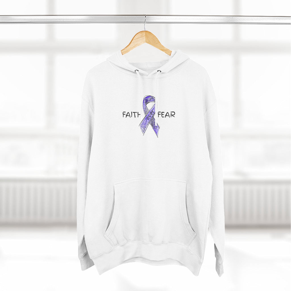 Faith Over Fear Epilepsy Awareness Hoodie - Clothing, Hoodies - EpiAl's Shop