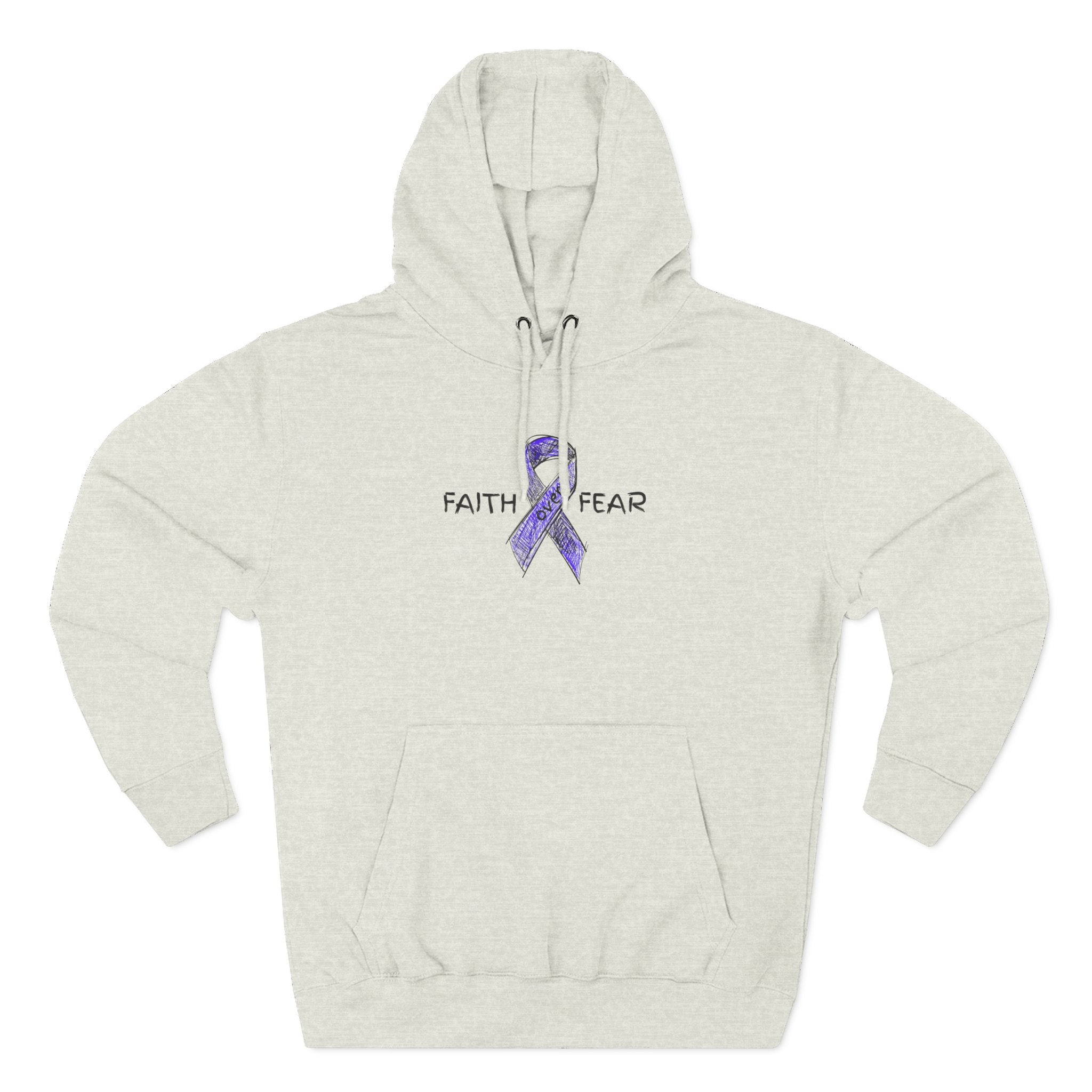 Faith Over Fear Epilepsy Awareness Hoodie - Clothing, Hoodies - EpiAl's Shop