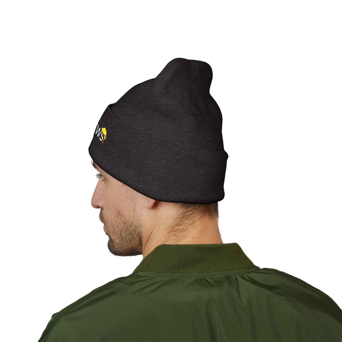 Fake News Embroidered Knit Beanie - Hats, Beanie - EpiAl's Shop