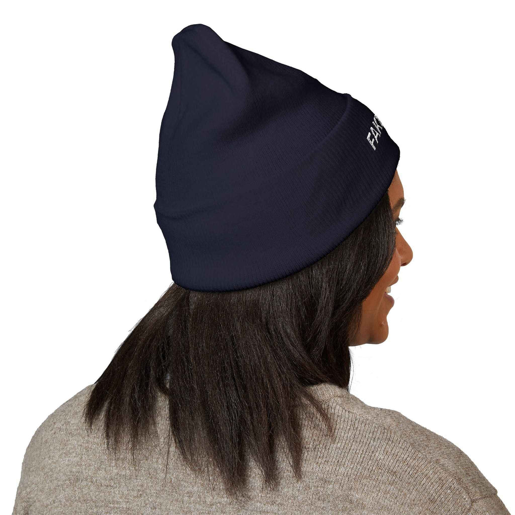Fake News Embroidered Knit Beanie - Hats, Beanie - EpiAl's Shop