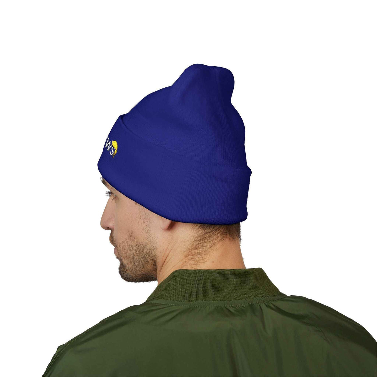 Fake News Embroidered Knit Beanie - Hats, Beanie - EpiAl's Shop