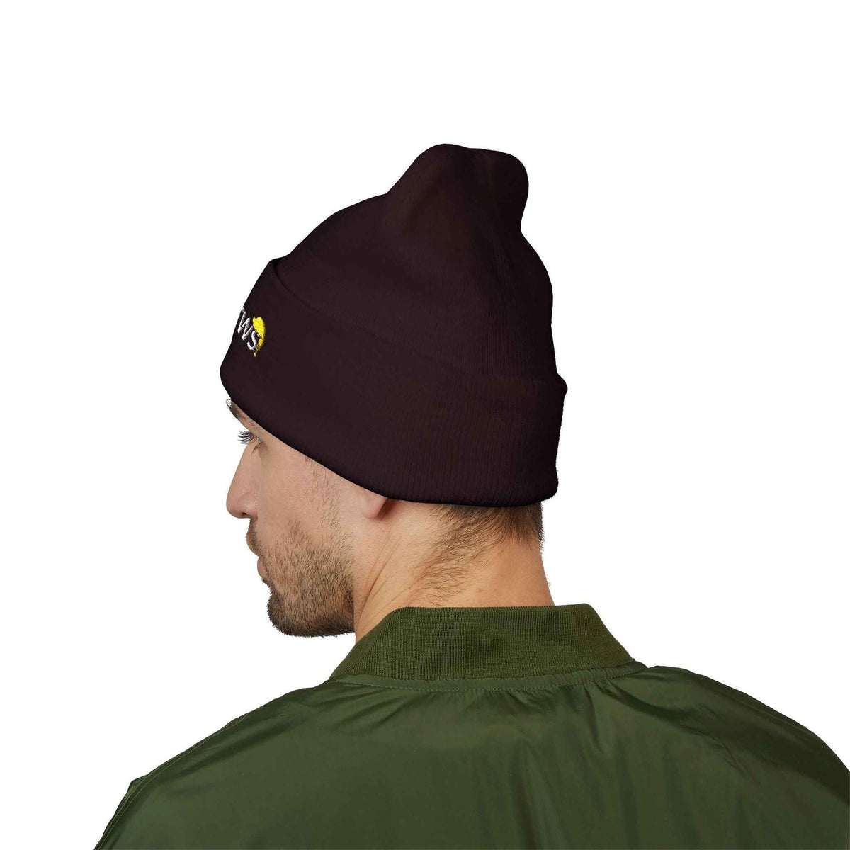 Fake News Embroidered Knit Beanie - Hats, Beanie - EpiAl's Shop