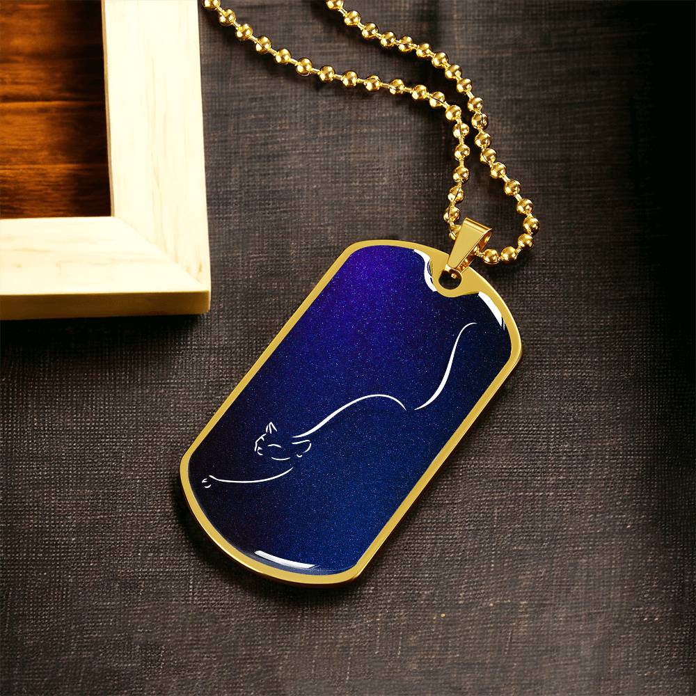 Falling Kitty Necklace - Jewelry - Epileptic Al’s Shop