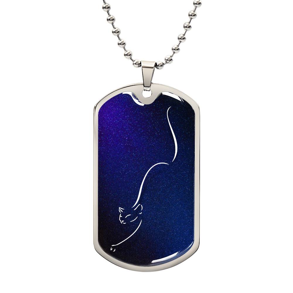 Falling Kitty Necklace - Jewelry - Epileptic Al’s Shop