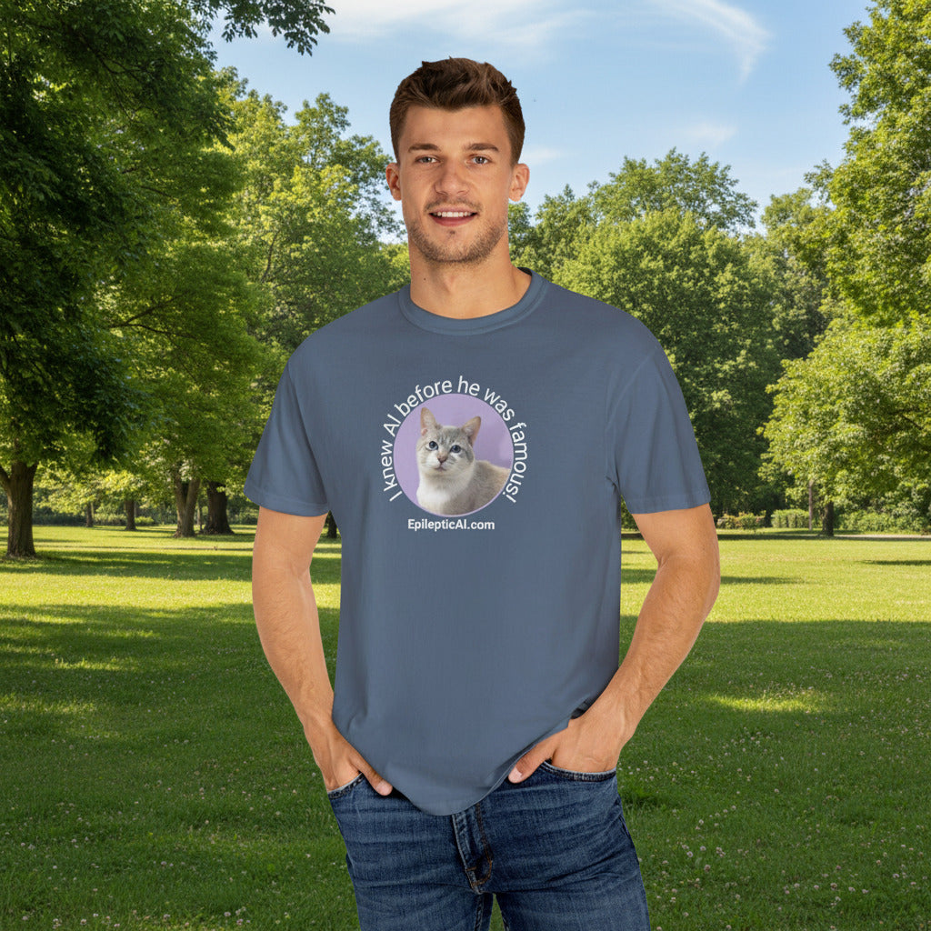 Famous Al Unisex Garment-Dyed T-shirt - EpiAl's Shop