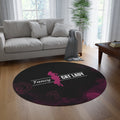Fancy Cat Lady Round Rug - Perfect Décor for Cat Lovers - Decor, Home, Rugs & Doormats - EpiAl's Shop