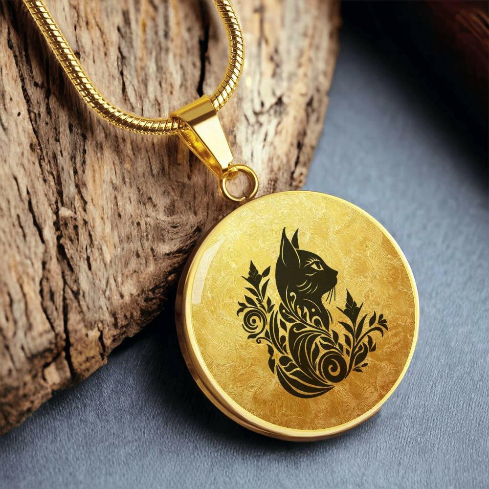 Fancy Cat Necklace - Jewelry - Epileptic Al’s Shop