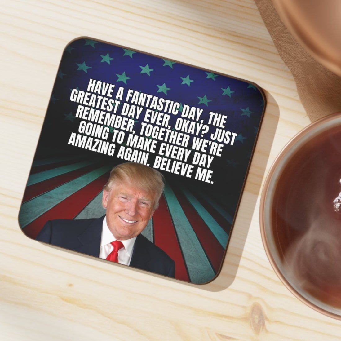 Fantastic Day Hardboard Back Coaster - Decor, Home, Coasters - EpiAl's Shop