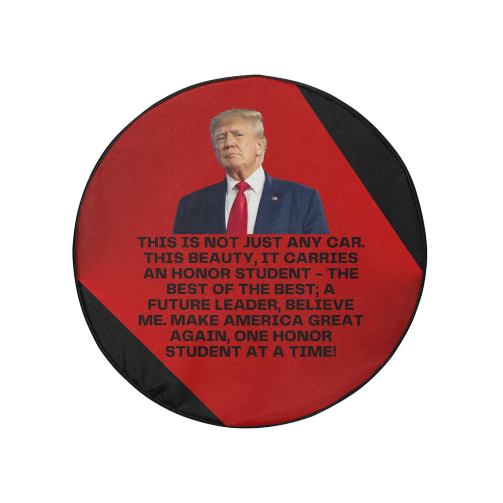 Trump Honor Student Spare Tire Cover (Medium)(16")