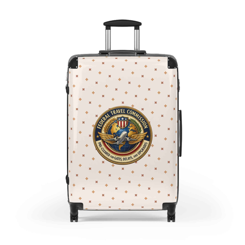 Federal Travel Commission Suitcase — Pre-Cleared for Chaos (and Upgrades) - Bags, Suitcases - EpiAl's Shop