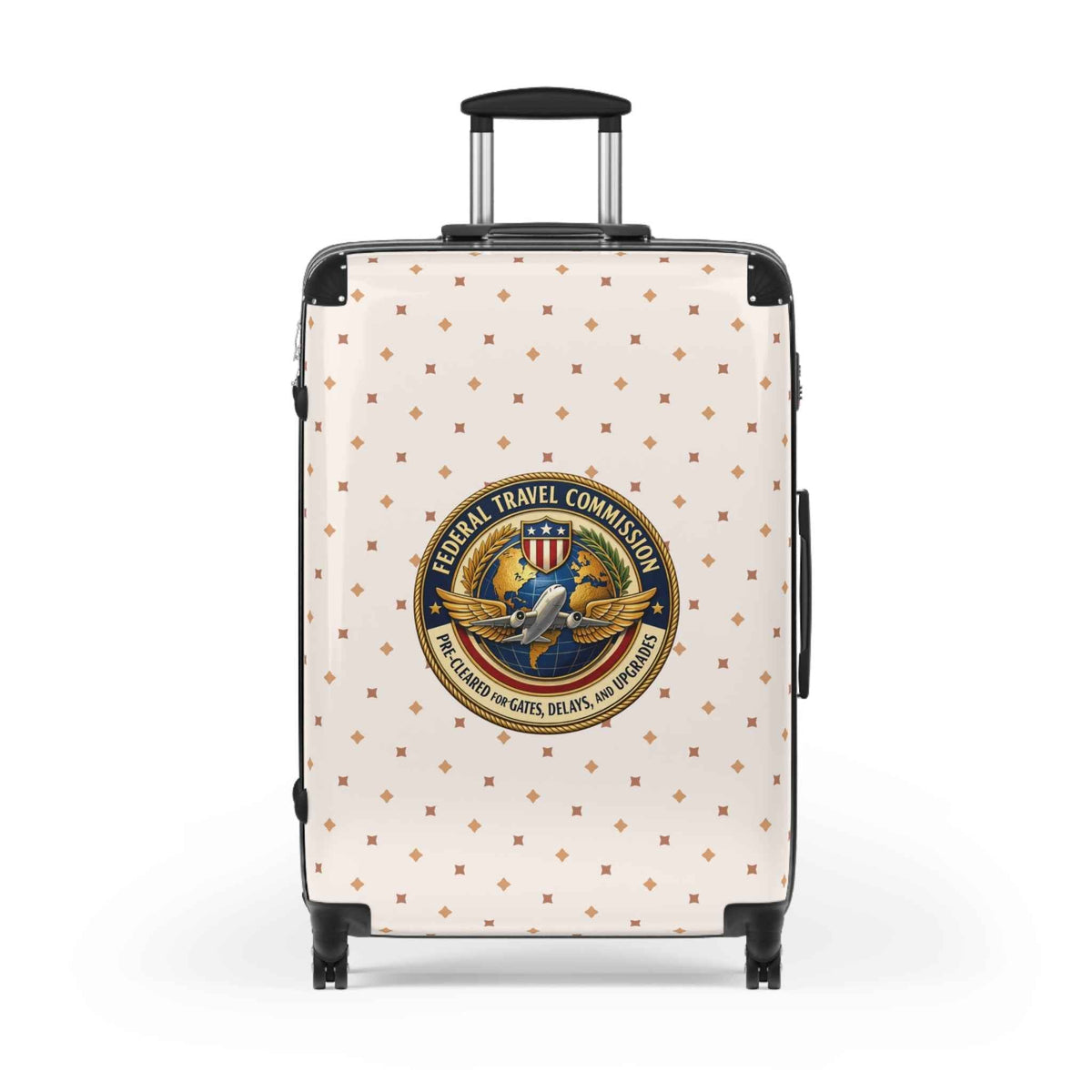 Federal Travel Commission Suitcase — Pre-Cleared for Chaos (and Upgrades) - Bags, Suitcases - EpiAl's Shop