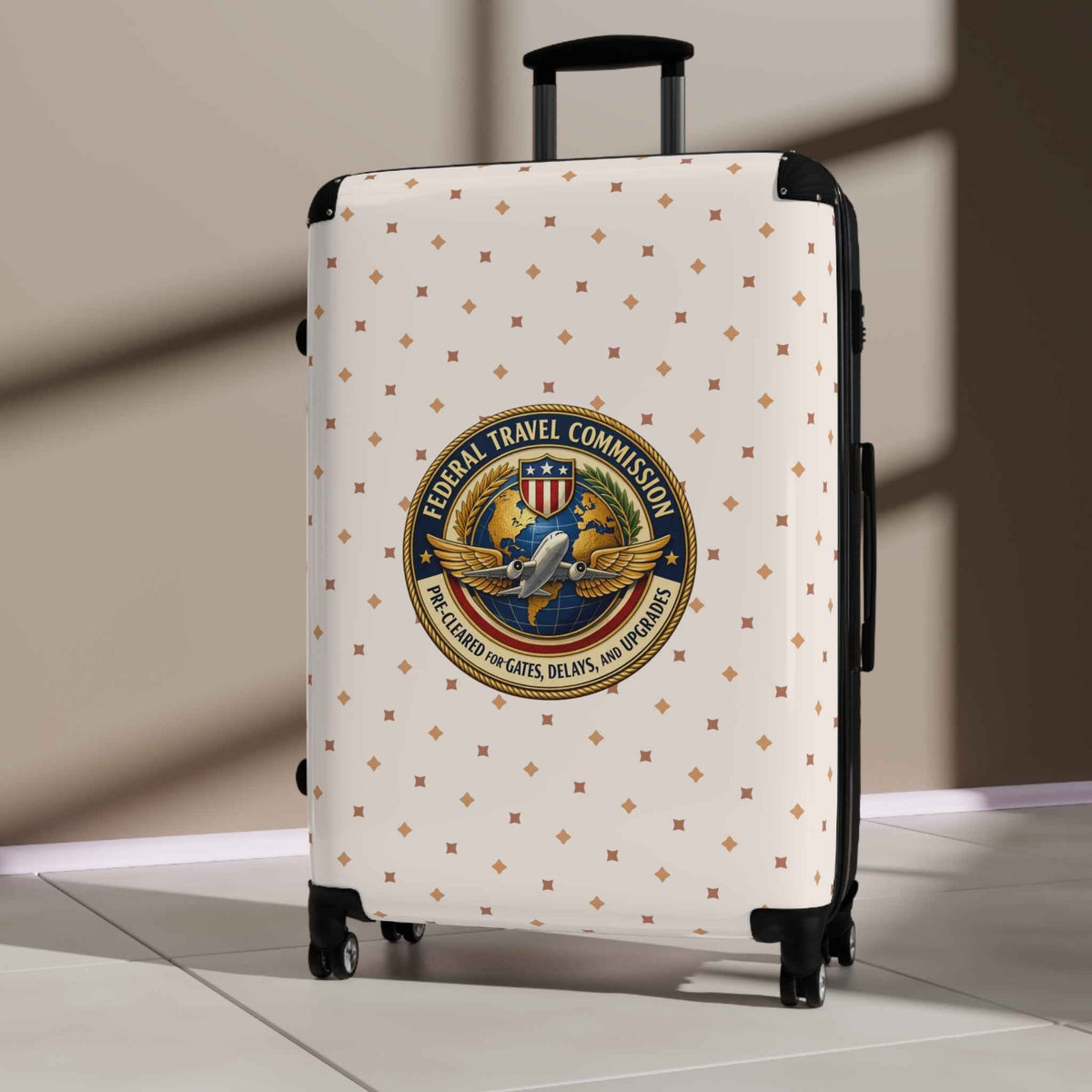 Federal Travel Commission Suitcase — Pre-Cleared for Chaos (and Upgrades) - Bags, Suitcases - EpiAl's Shop