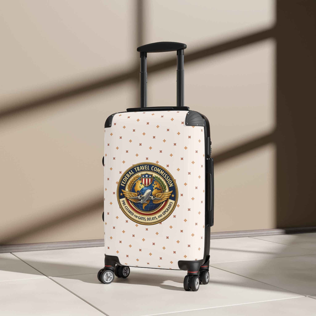 Federal Travel Commission Suitcase — Pre-Cleared for Chaos (and Upgrades) - Bags, Suitcases - EpiAl's Shop
