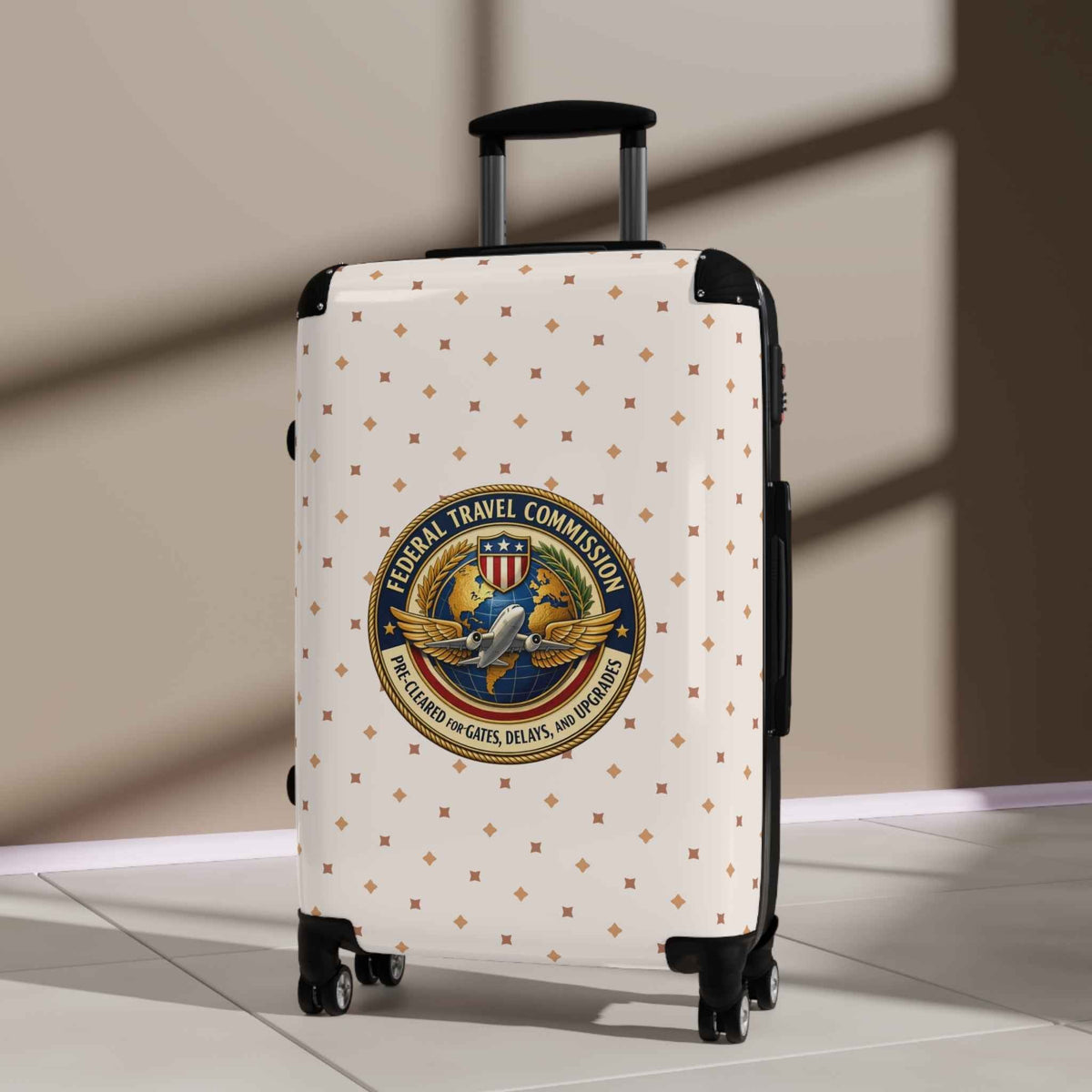 Federal Travel Commission Suitcase — Pre-Cleared for Chaos (and Upgrades) - Bags, Suitcases - EpiAl's Shop