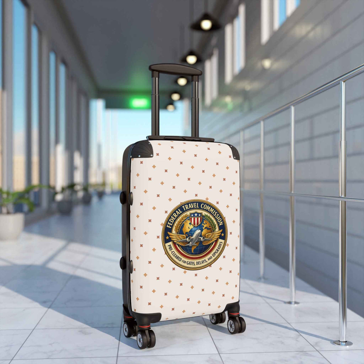 Federal Travel Commission Suitcase — Pre-Cleared for Chaos (and Upgrades) - Bags, Suitcases - EpiAl's Shop