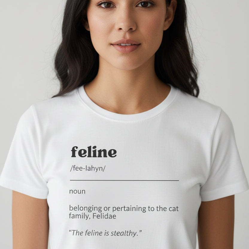 Feline Definition Women's Softstyle Tee - T - Shirt - Epileptic Al’s Shop