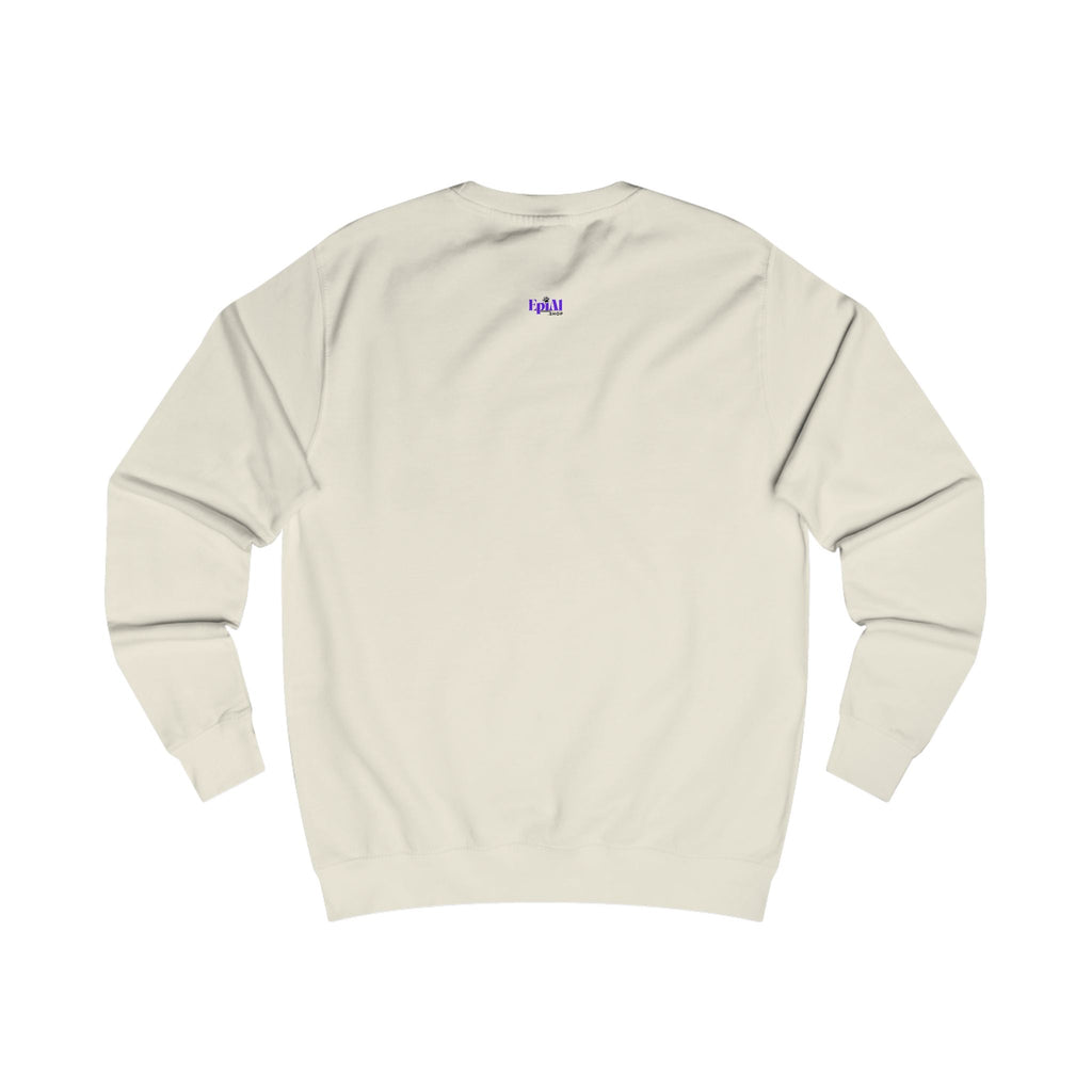Feline Groovy Unisex Sweatshirt, Cozy Apparel - Clothing, Sweatshirts - EpiAl's Shop