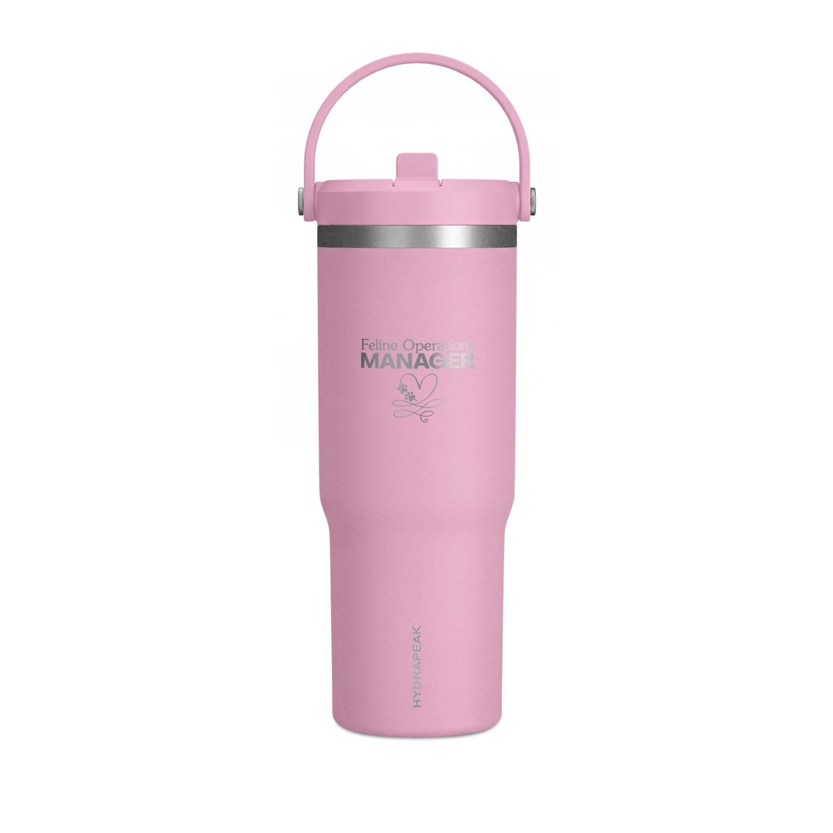 Feline Operations Manager Engraved 32 oz Insulated Tumbler - Drinkware, Tumblers & Travel Mugs - EpiAl's Shop
