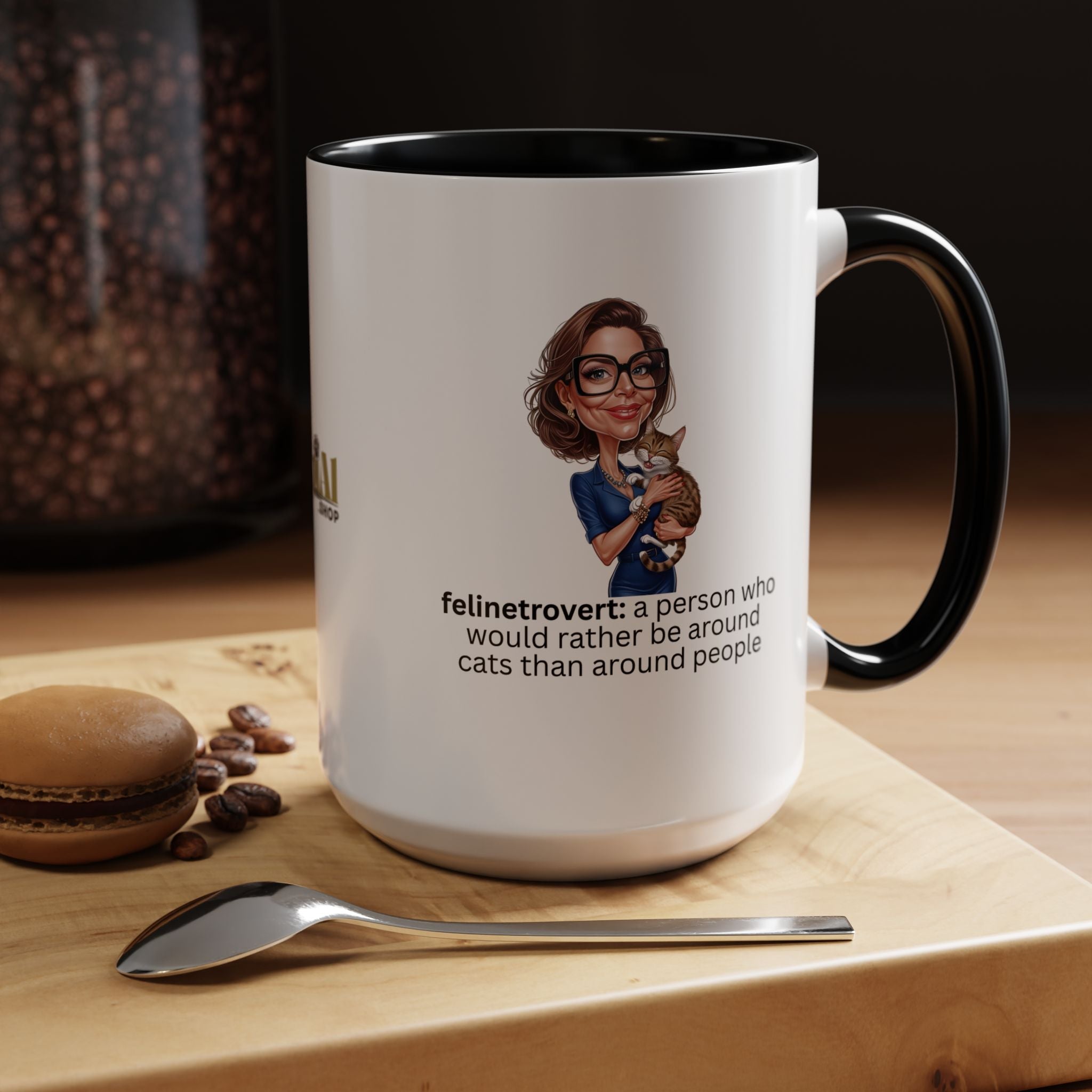 Felinetrovert Coffee Mug - Perfect Gift for Cat Lovers - Drinkware, Coffee Mugs - EpiAl's Shop