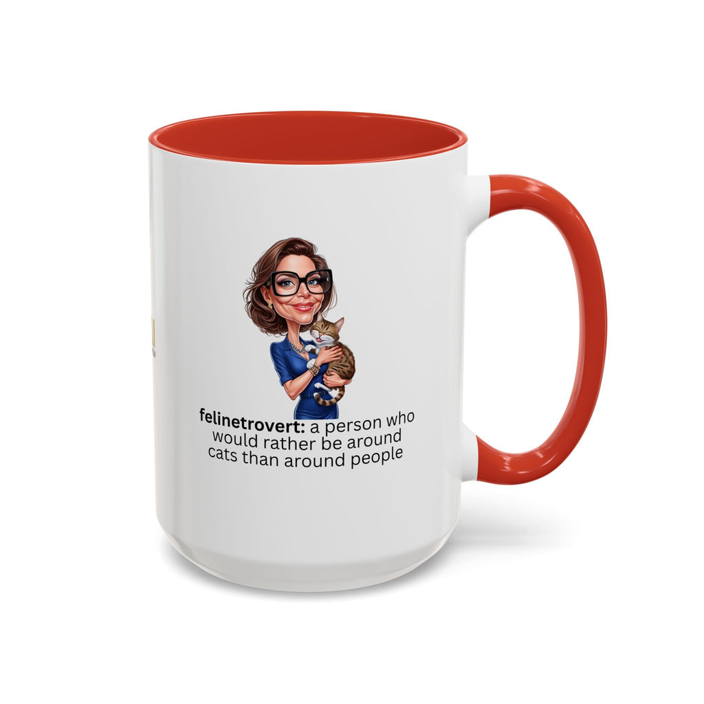 Felinetrovert Coffee Mug - Perfect Gift for Cat Lovers - Drinkware, Coffee Mugs - EpiAl's Shop