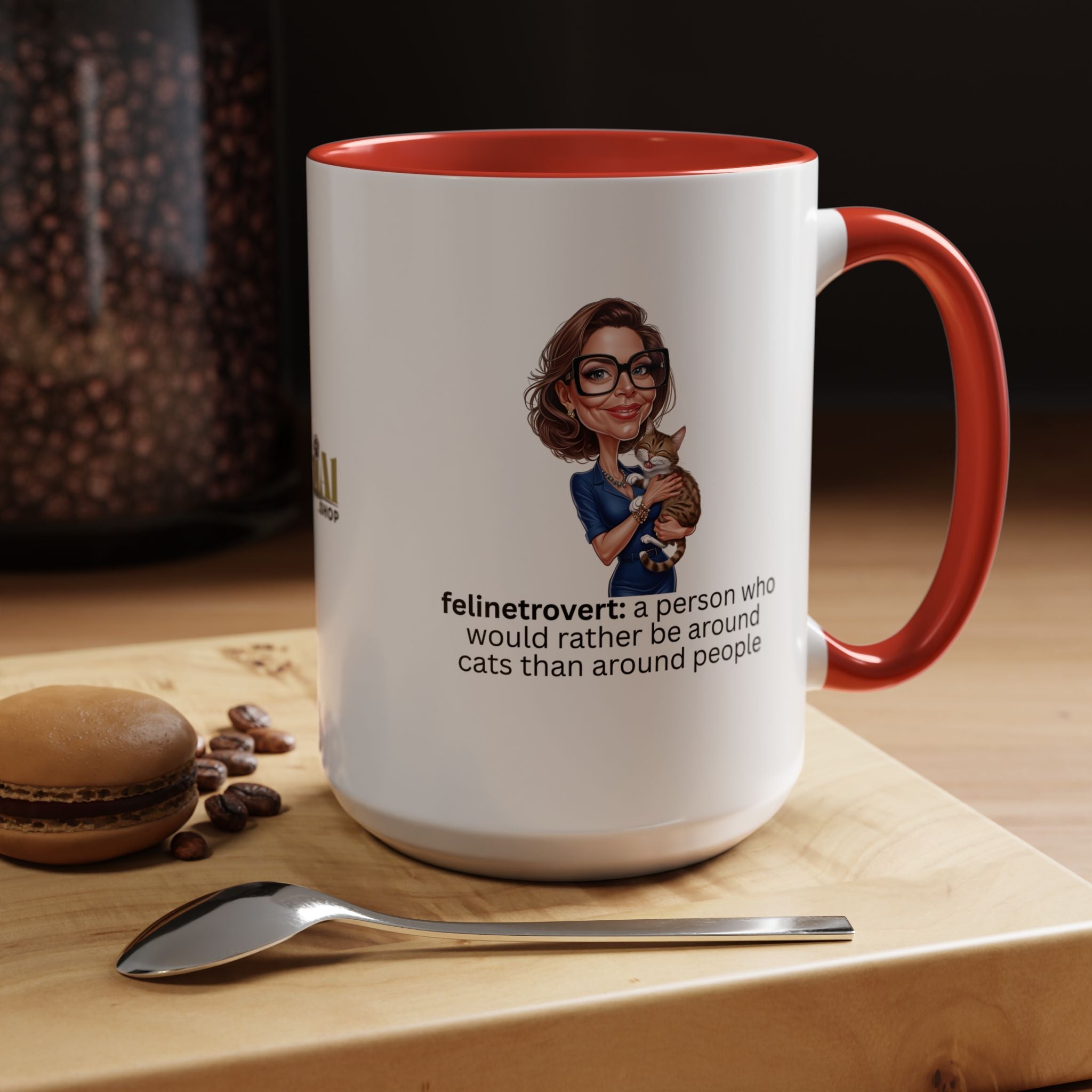 Felinetrovert Coffee Mug - Perfect Gift for Cat Lovers - Drinkware, Coffee Mugs - EpiAl's Shop