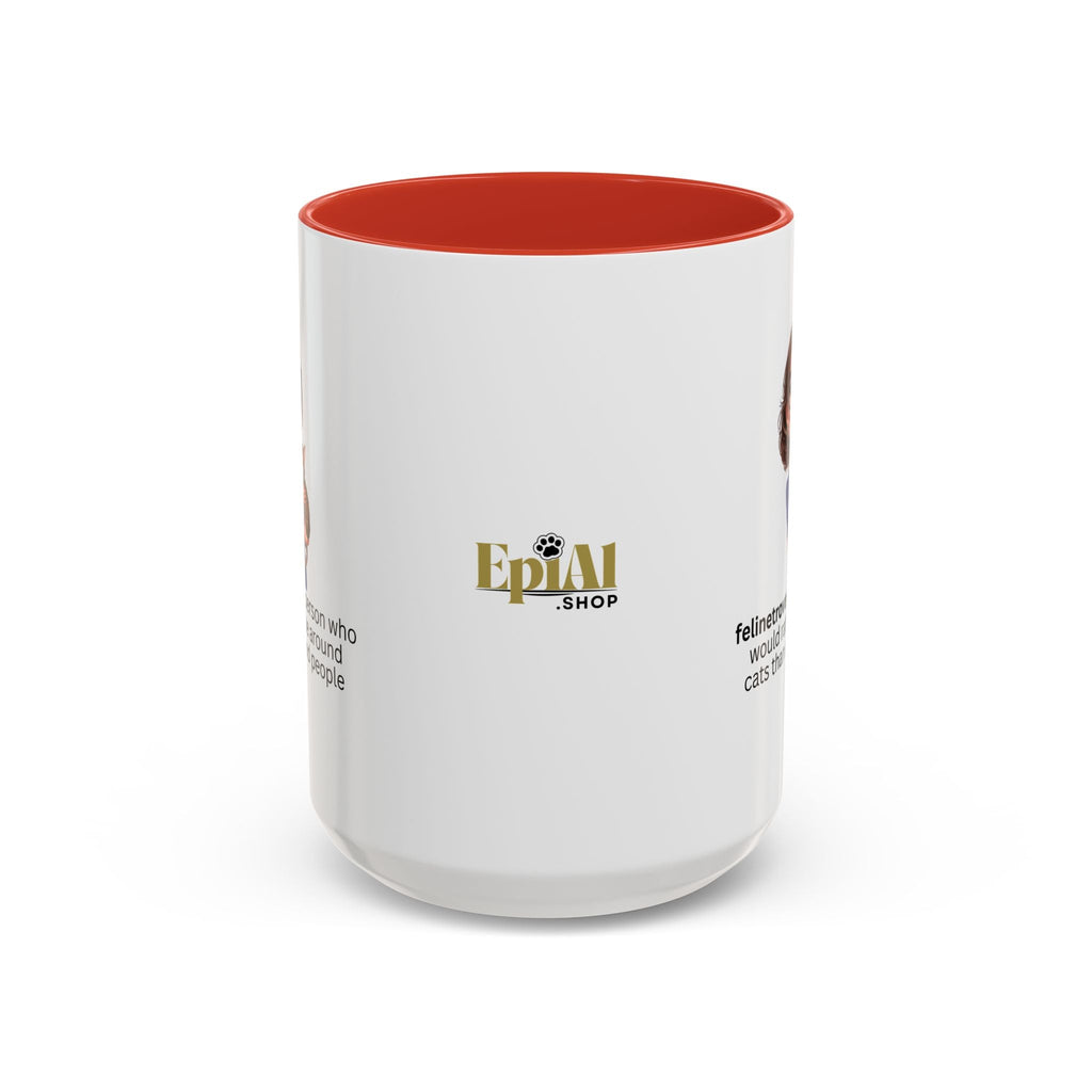 Felinetrovert Coffee Mug - Perfect Gift for Cat Lovers - Drinkware, Coffee Mugs - EpiAl's Shop