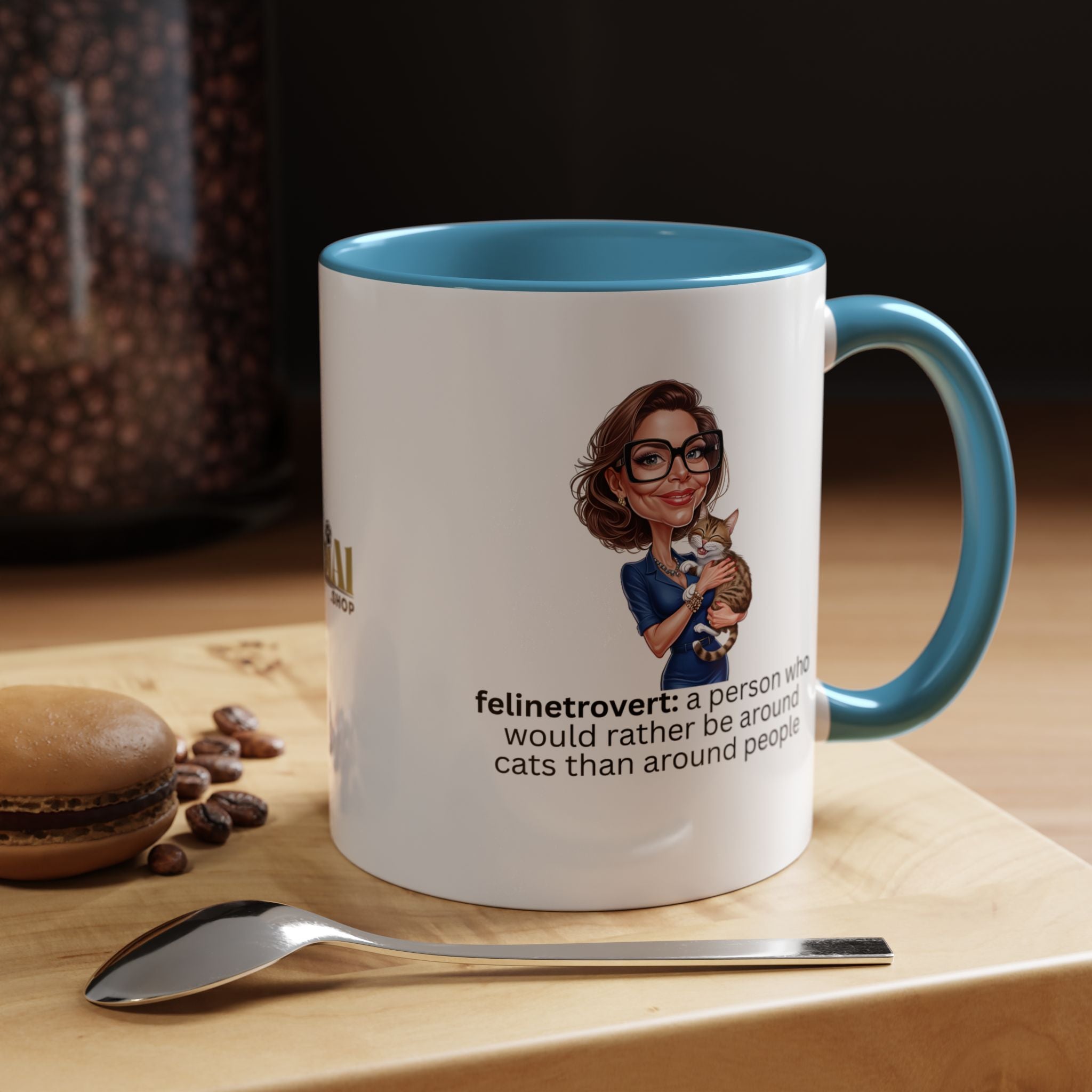 Felinetrovert Coffee Mug - Perfect Gift for Cat Lovers - Drinkware, Coffee Mugs - EpiAl's Shop
