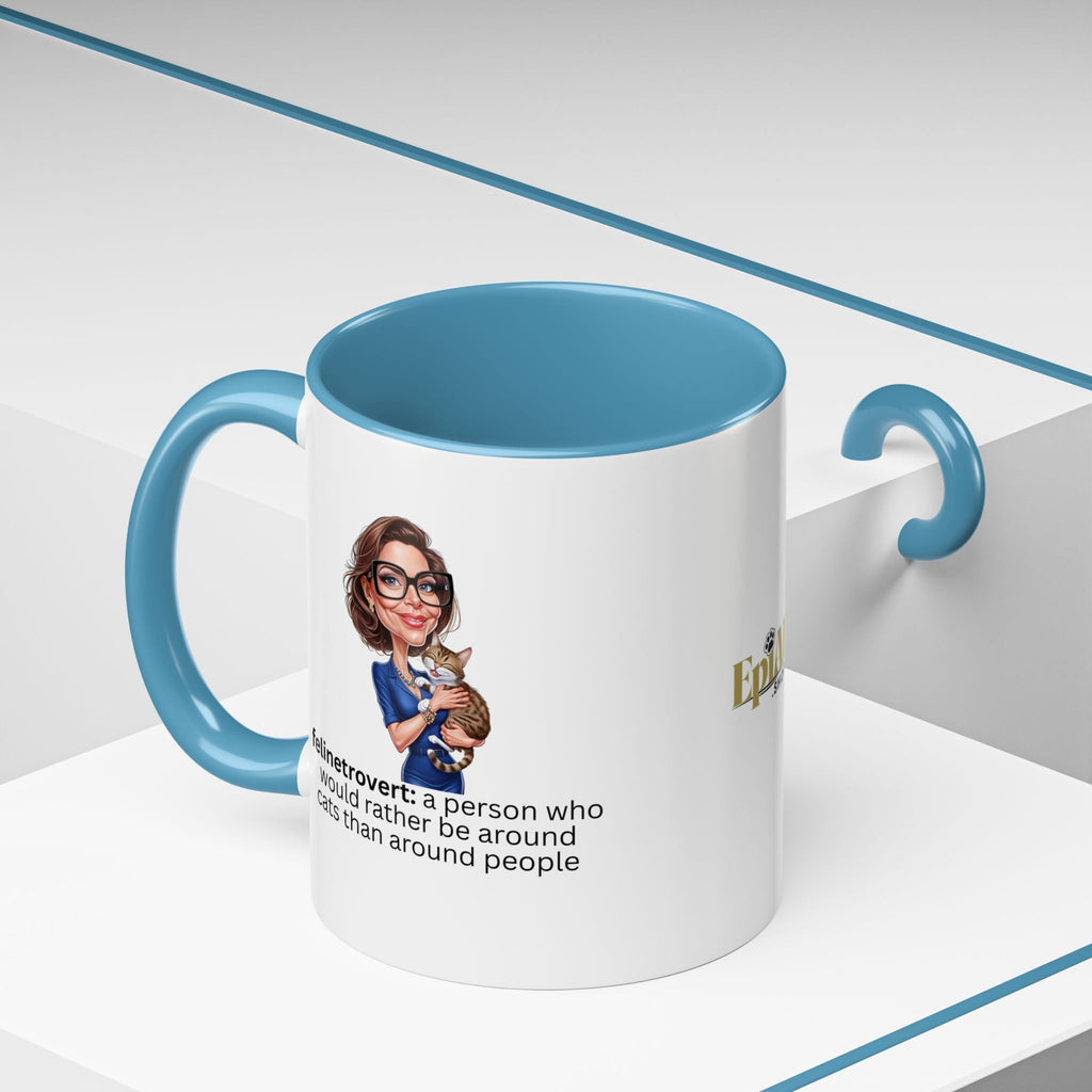 Felinetrovert Coffee Mug - Perfect Gift for Cat Lovers - Drinkware, Coffee Mugs - EpiAl's Shop