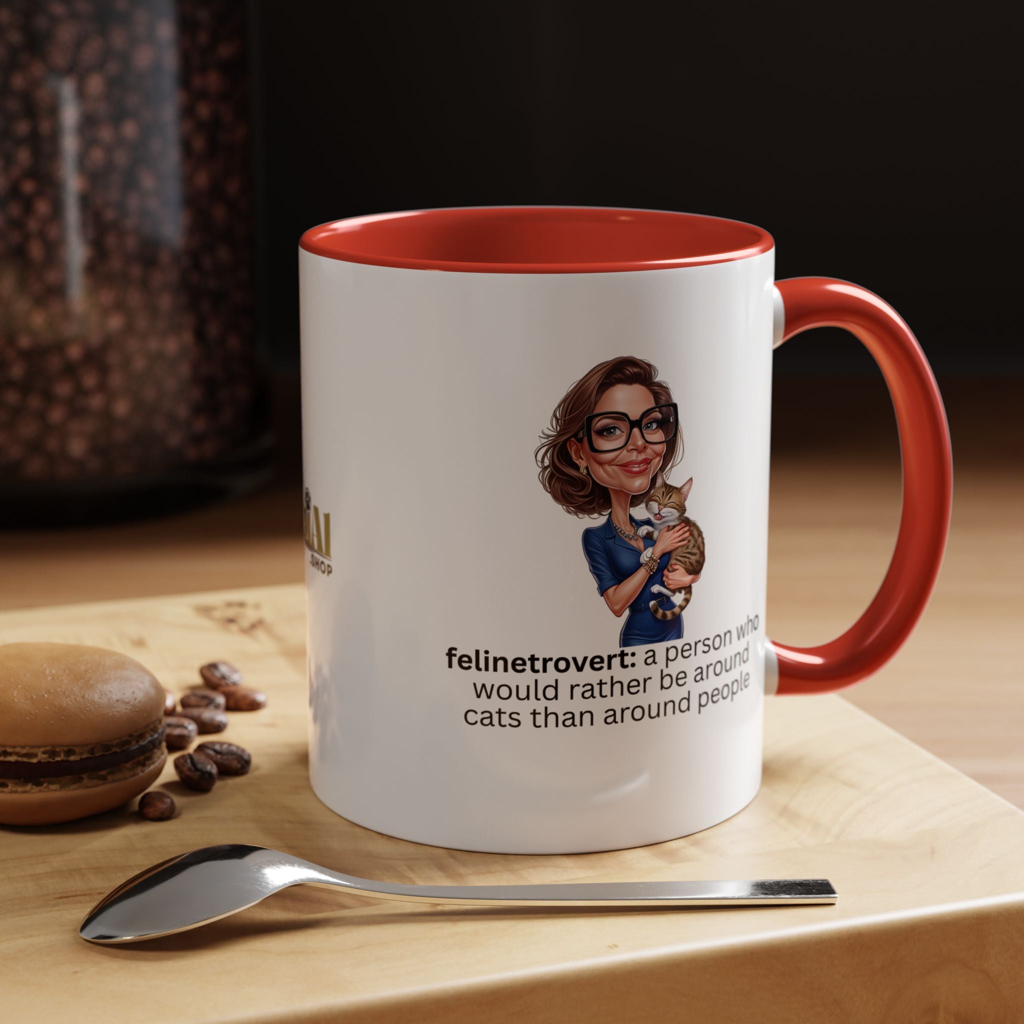 Felinetrovert Coffee Mug - Perfect Gift for Cat Lovers - Drinkware, Coffee Mugs - EpiAl's Shop