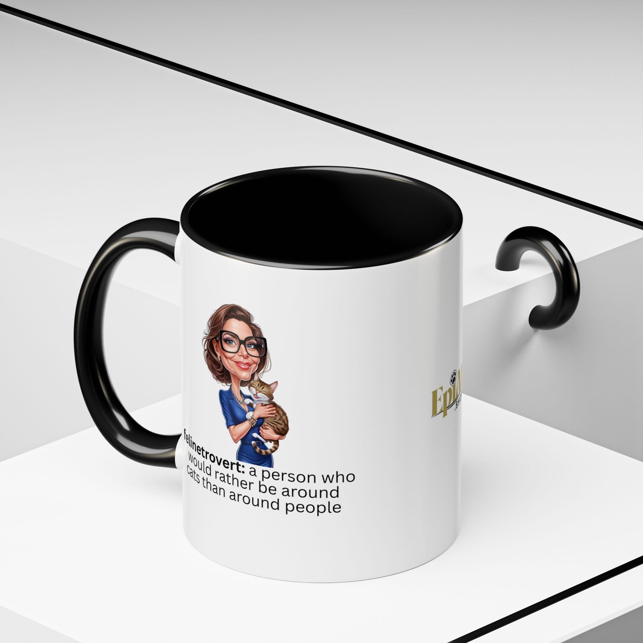 Felinetrovert Coffee Mug - Perfect Gift for Cat Lovers - Drinkware, Coffee Mugs - EpiAl's Shop