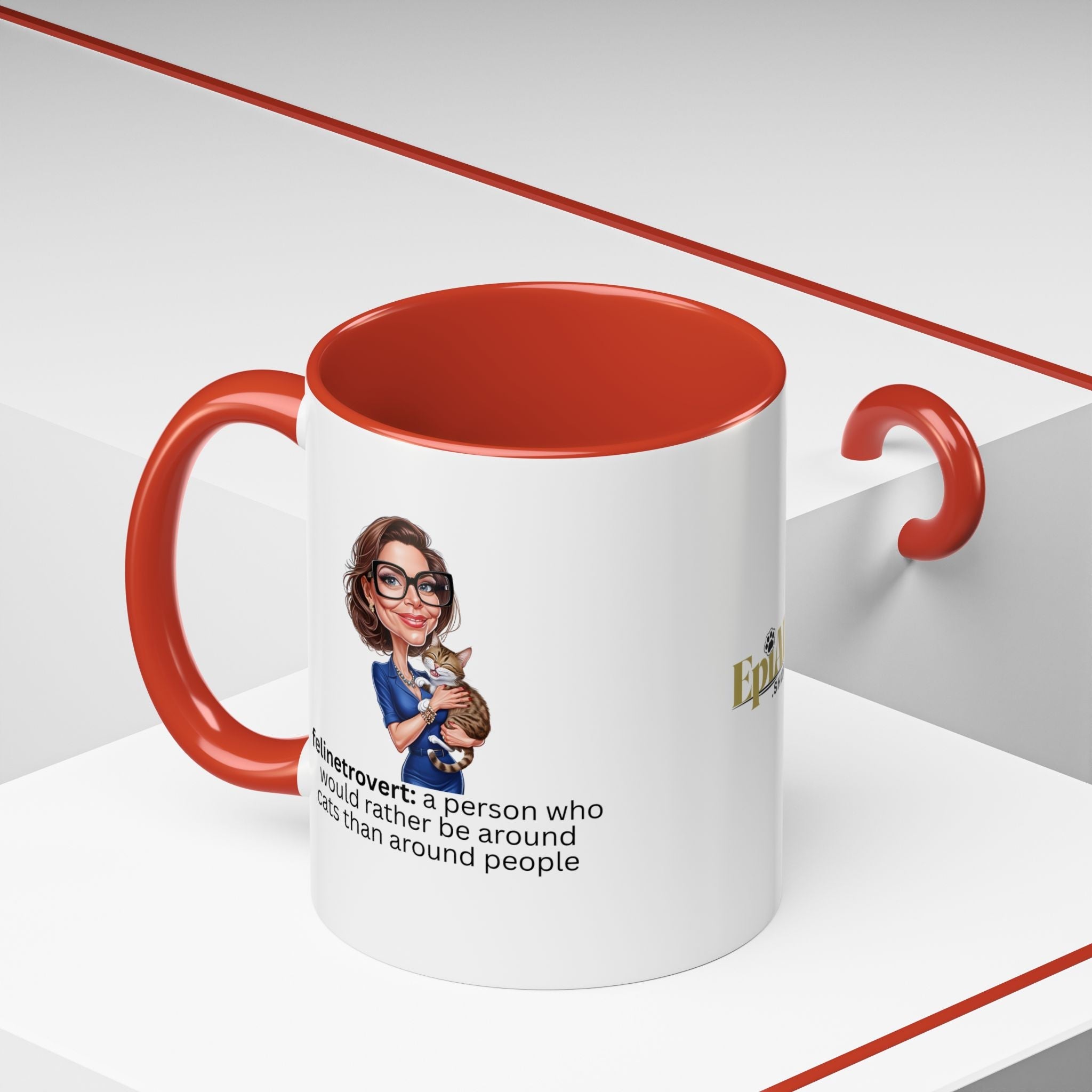 Felinetrovert Coffee Mug - Perfect Gift for Cat Lovers - Drinkware, Coffee Mugs - EpiAl's Shop