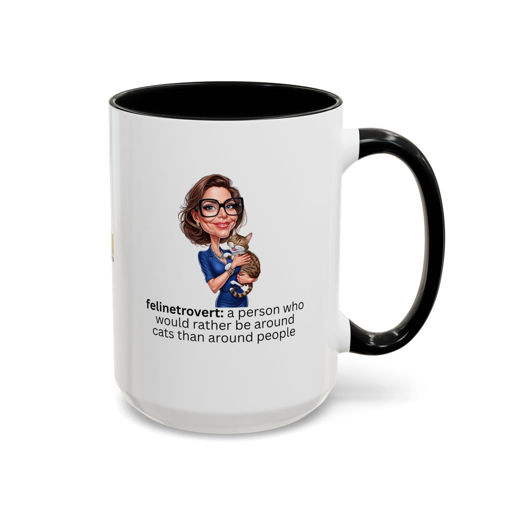 Felinetrovert Coffee Mug - Perfect Gift for Cat Lovers - Drinkware, Coffee Mugs - EpiAl's Shop