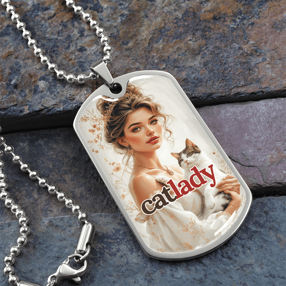 Feminine Cat Lady Necklace - Jewelry, Necklaces - EpiAl's Shop