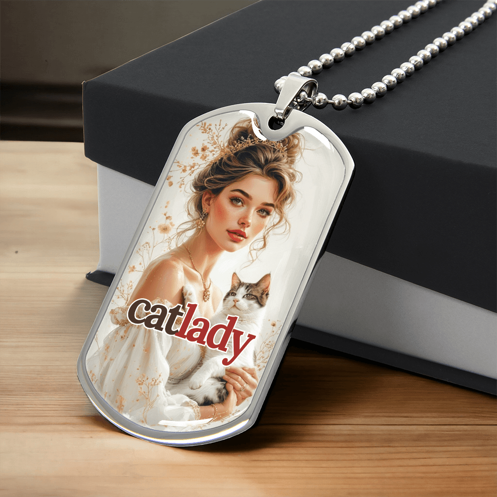 Feminine Cat Lady Necklace - Jewelry, Necklaces - EpiAl's Shop