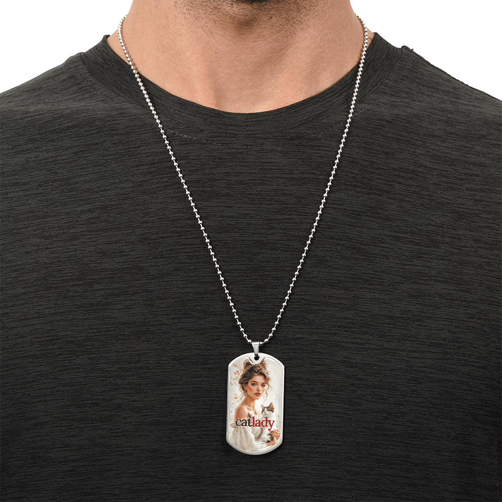 Feminine Cat Lady Necklace - Jewelry, Necklaces - EpiAl's Shop