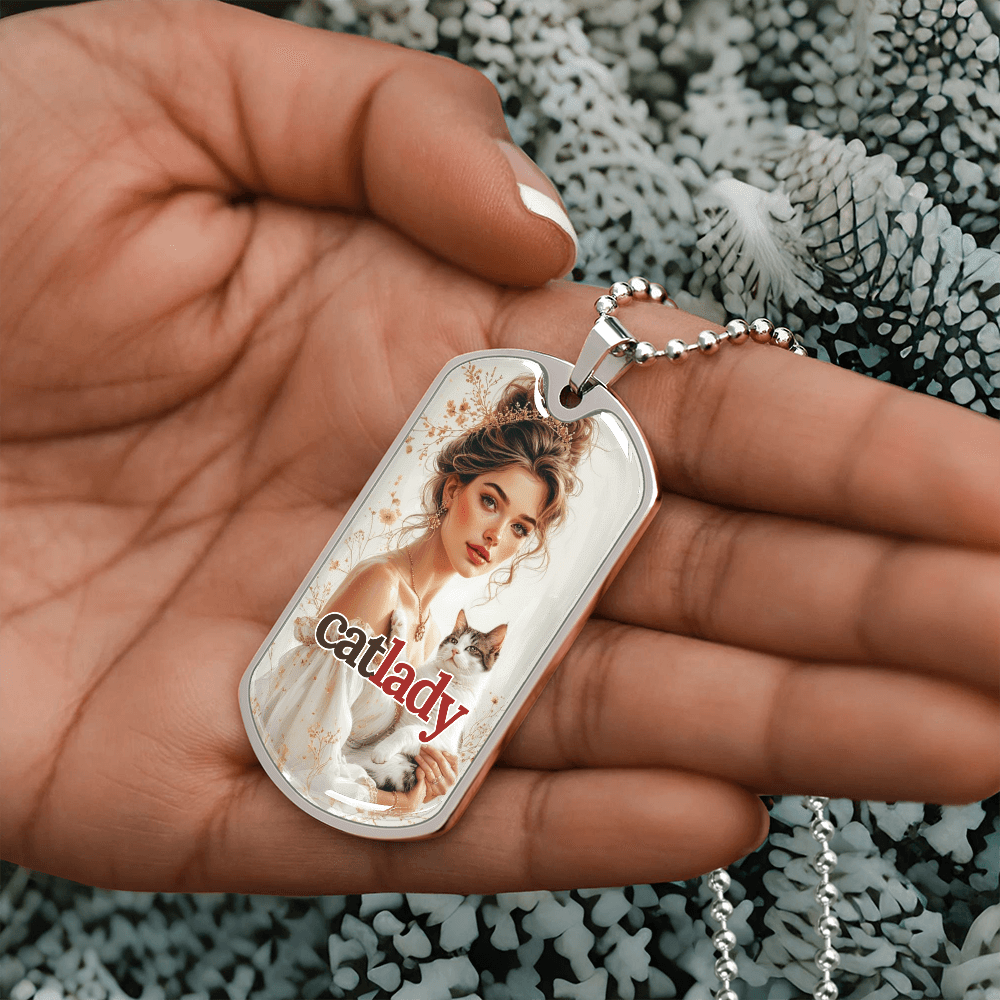 Feminine Cat Lady Necklace - Jewelry, Necklaces - EpiAl's Shop