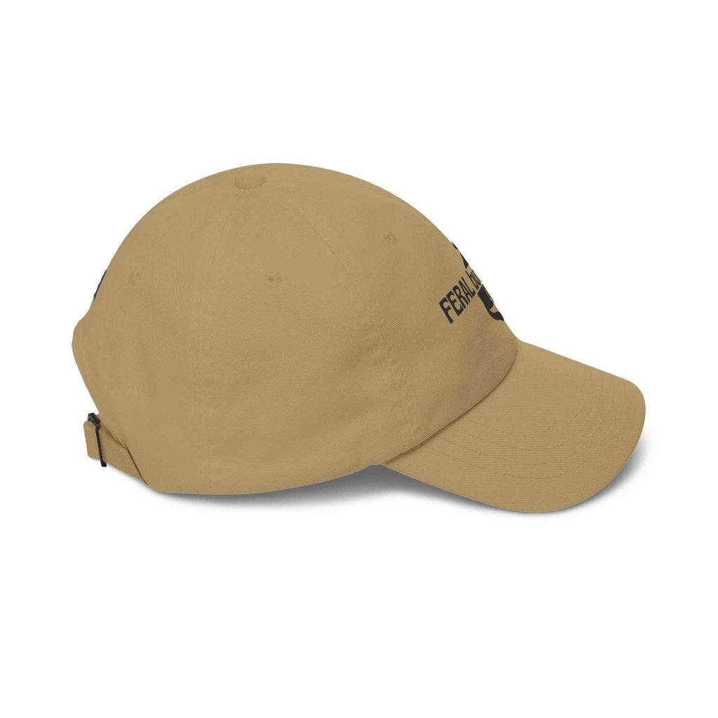 Feral but Polite Cat Hat – Funny Embroidered Dad Cap - Hats, Baseball & Trucker - EpiAl's Shop