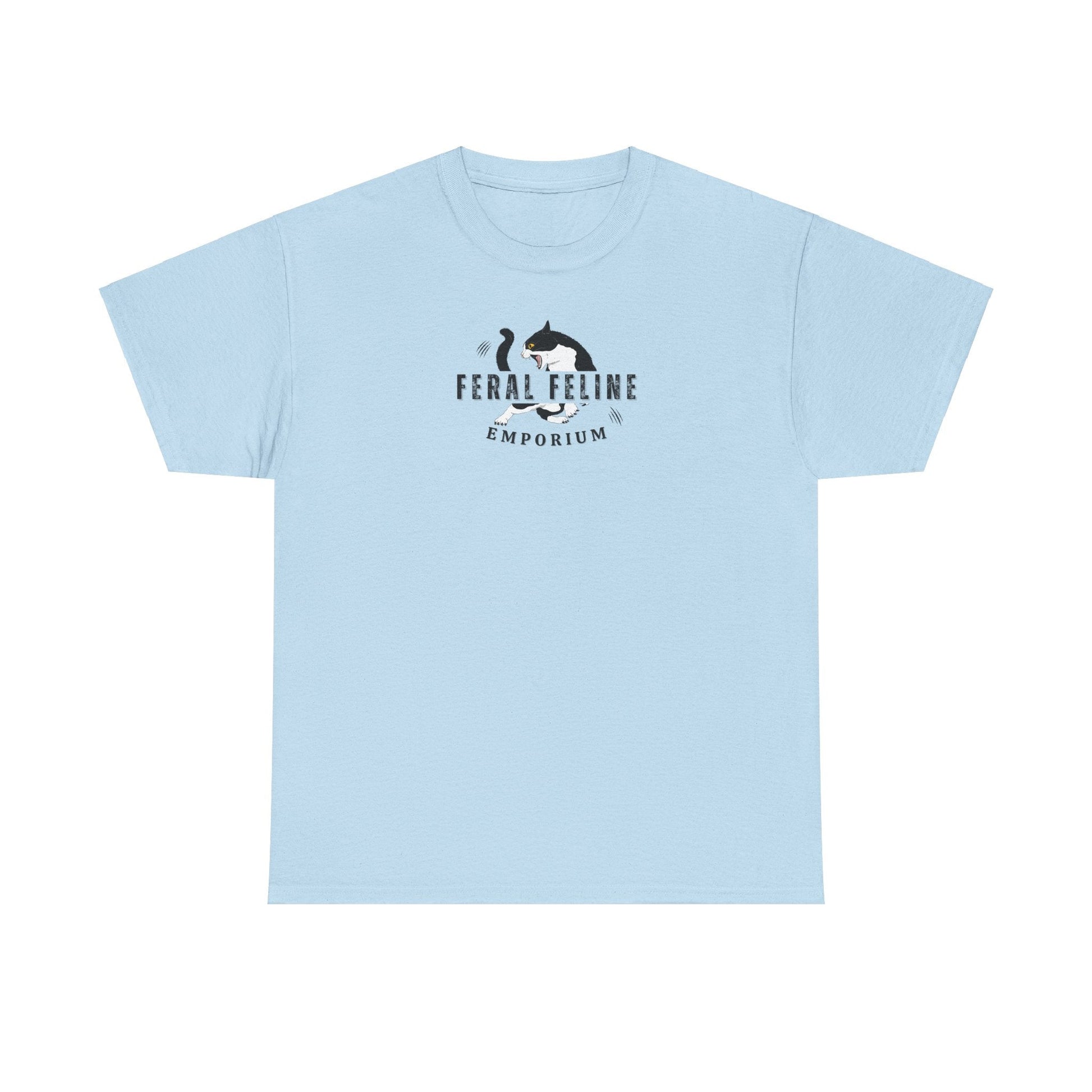 Feral Feline Emporium Unisex Heavy Cotton Tee - T-Shirt - EpiAl's Shop