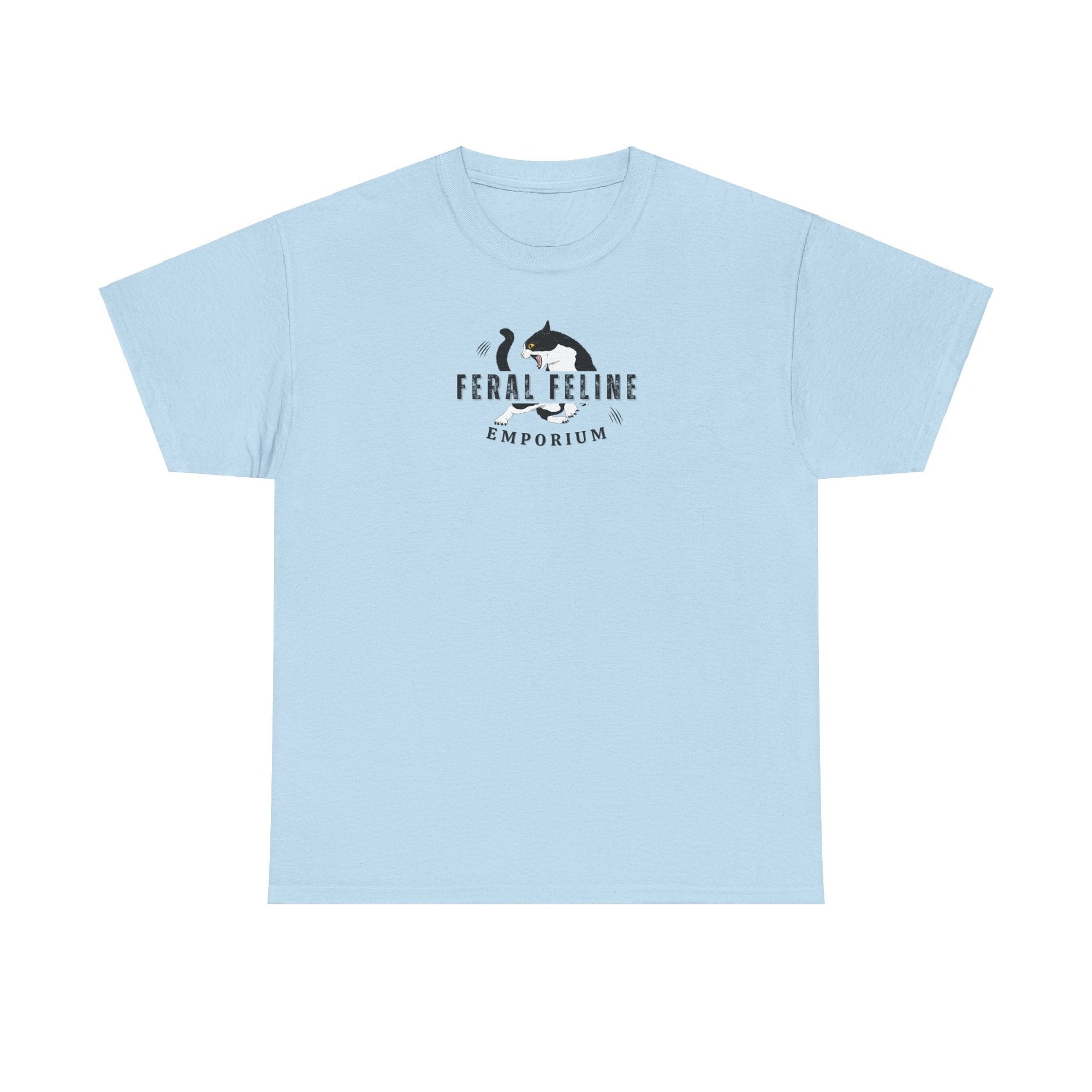 Feral Feline Emporium Unisex Heavy Cotton Tee - T-Shirt - EpiAl's Shop